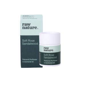 Natural Perfume: Soft Rose + Sandalwood Perfume