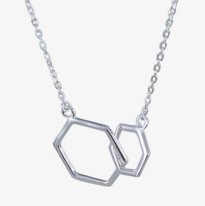 Products: Rawson Brothers Reeves & Reeves Twin Hexagon Necklace Necklaces