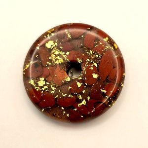 Products: Donut Orgonite Pendant (Copper) - Raw. Orgonite, EMF Protection, Yoga & Wellbeing