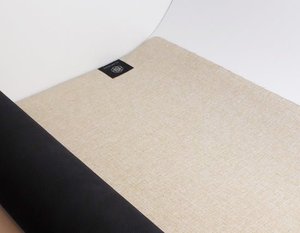 Products: Jute Yoga Mat (white) - Raw. Orgonite, EMF Protection, Yoga & Wellbeing