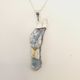 Kyanite Pendant - Raw. Orgonite, EMF Protection, Yoga & Wellbeing