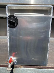 Aluminium Water Tank With Tap - Razorback Ute Decks