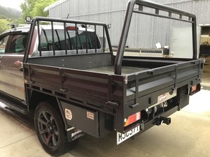 Products: Headboards and H-Racks - Razorback Ute Decks