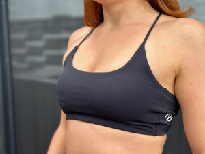 Products: Shauna Criss-Cross Sports Crop The Razor's Edge
