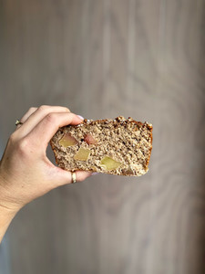 Products: Apple and Almond Crumb Loaf Cake - 1 loaf (8 slices) The Razor's Edge