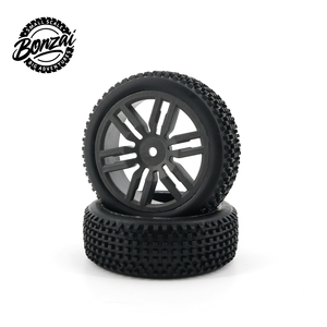 1/14 Parts (Jubatus & Intrepid): Rear Tyre Set (2pcs)