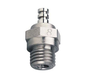 O.S. 8 Glow Plug Long Medium Air/Car