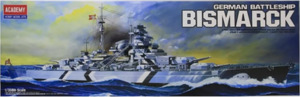 Products: Academy 14218 1/800 Bismark Battleship Model Kit