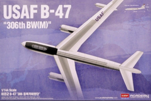 Products: ACADEMY 1/144 USAF B-47 COLD WAR BOMBER Model Kit