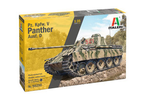 Products: Italeri 1/35 PZ KPFW V Panther AUSF D