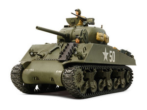 Products: Tamiya 1/35 U.S Medium Tank M4A3 Sherman Motorized Kit