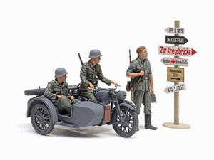 Products: Tamiya 1/35 German KS600 Motorcycle & Sidecar