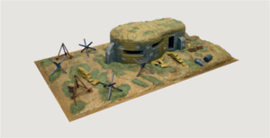 Italeri 1/72 Bunker And Accessories