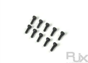 Products: XT8034 - RJX Socket Head Bolt M2x6mm Black - 10pcs (XT90-9051)