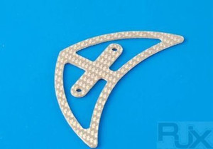 Products: XT61120S - RJX X-Treme Silver Carbon Fiber Horizontal Fin