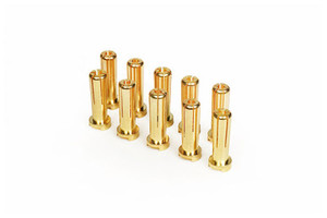 Products: Koswork 5mm Gold Bullet Connector/Plug 10Pcs