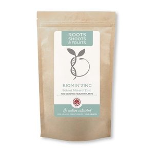 Products: BioMin Zinc Organic Fertiliser Roots Shoots & Fruits