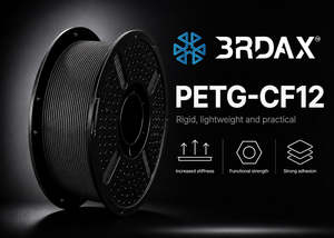 3RDAX™ PETG-CF12 Carbon Fiber 1.75mm