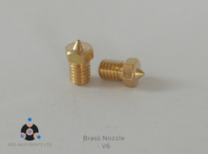 3d Printer Tools And Parts: V6 Brass Nozzle
