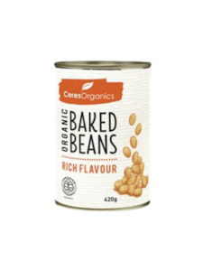 Beans Pulses: Organic Canned Baked Beans
