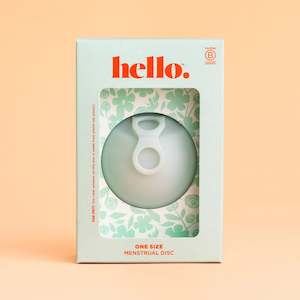 Personal Hygiene: Hello Menstrual Disc