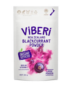 ViBERi Organic Blackcurrant Powder (180g)