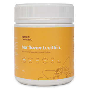 Baking: Nothing Naughty Sunflower Lecithin