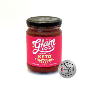 Sustainable Pantry Fridge: Glam Food - Keto Strawberry Spread