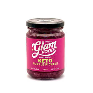 Sustainable Pantry Fridge: Glam Food - Keto Purple Pickles