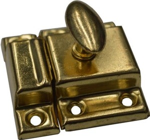 Products: CUPBOARD CATCH HIPKISS TURN TYPE BRASS Read Bros. Hardware