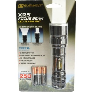 Products: TORCH ELEMENT XR5 LED 250lm FOCUSING 3AAA Read Bros. Hardware