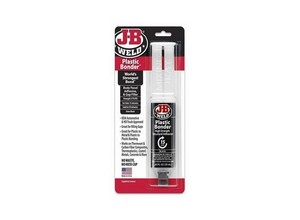 Products: JB Weld Plasticbonder Adhesive Syringe BLK 25ml