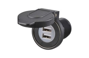 Narva Heavy Duty Dual USB with Magnetic Cover
