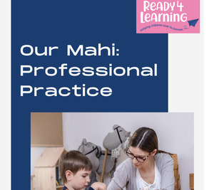 Teacher Aide: Our Mahi – Professional Practice