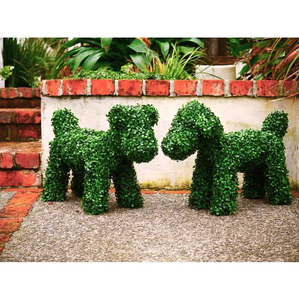 Artificial Topiary Dog ReadyLeaf
