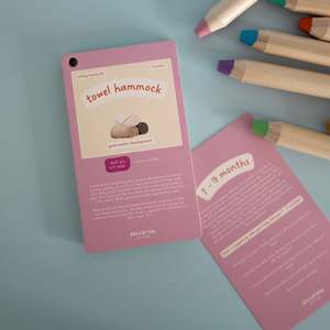 Gifting: Learn with me baby cards