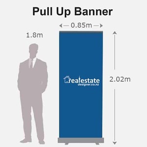 Pull Up Banner - Real Estate Designer