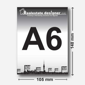 A6 Flyers - Real Estate Designer