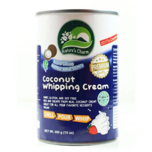 Vegan: Coconut Whipping Cream 400g - Nature's Charm