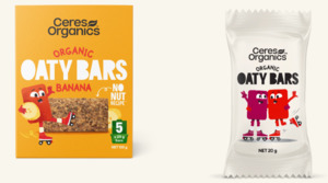 Organic Oaty Bars, Banana