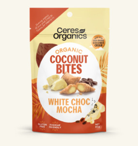 Real Sweet: Organic Coconut Wafer Bites - White Chocolate Mocha
