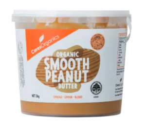 Products: Organic Peanut Butter Smooth 2kg