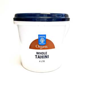 Vegan: Organic Whole Tahini - 4lt Pail