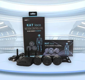 KAT loco motion controllers Realm Vr