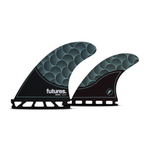 FUTURES RASTA HONEYCOMB QUAD - BLACK/TEAL