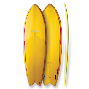 GERRY LOPEZ SOMETHING FISHY 6'4" YELLOW 44.2L