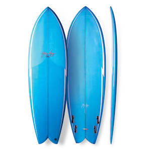 GERRY LOPEZ SOMETHING FISHY 5'10" FCS II LIGHT BLUE
