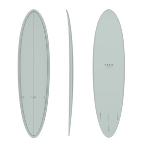 TORQ TET MOD FUN CLASSIC GREY 7'6" 52.4L 2025