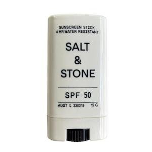 Salt Stone: SALT & STONE ORGANIC SPF 50 UNTINTED FACE STICK