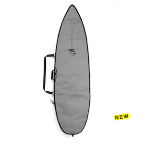CREATURES ICON SHORTBOARD BAG - SILVER/BLACK